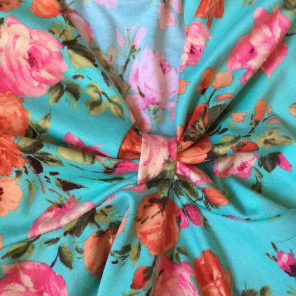 Floral peplum top - Picture 5 of 7